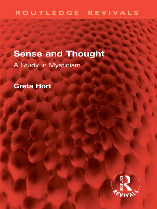 Title details for Sense and Thought by Greta Hort - Available